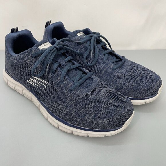 Skechers Other - Skechers Track Front Runner Sneakers Shoes Running Athletic Blue Mens 14